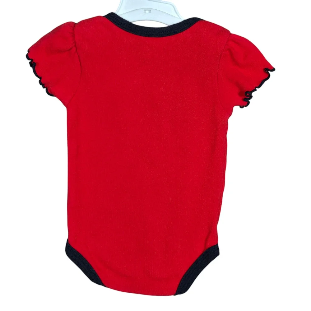 St Louis Cardinals Bodysuit Baby 0-3 Months‎ One Piece Hearts Baseball Gift